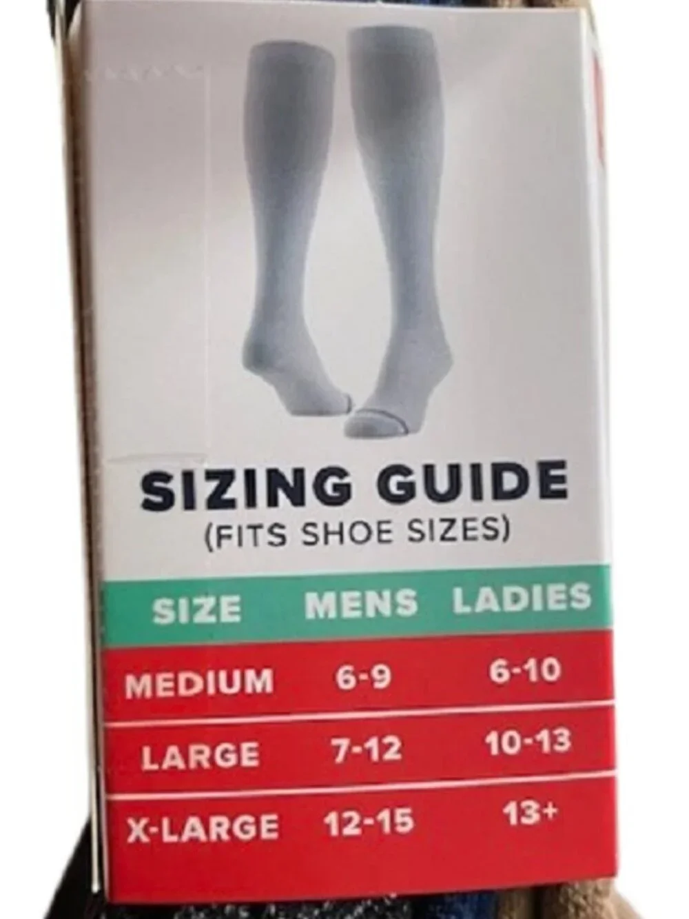MediPeds 3 Pair Women's Mild Compression Fancy Knee High Socks, Shoe Size 10-13